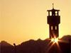 Un minaret dans le soir... - cliquez pour voir l'image